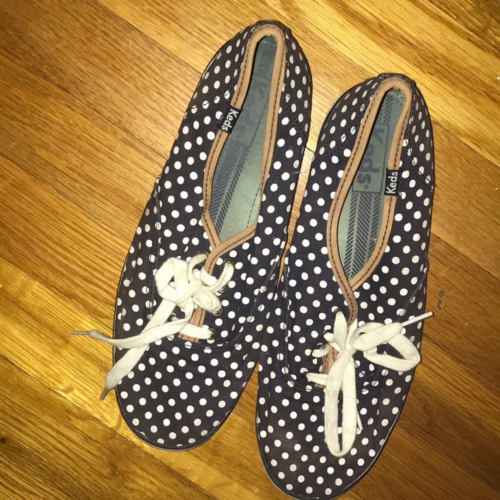 Polka dot Keds